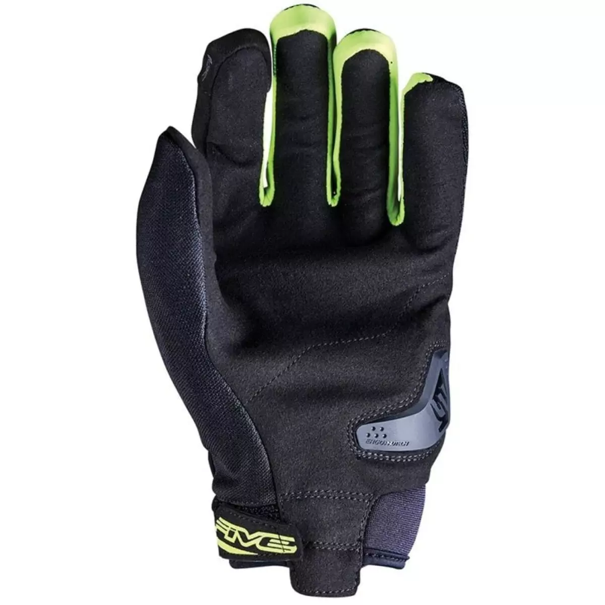Gants Five Globe Evo Noir Jaune Fluo – Image 2