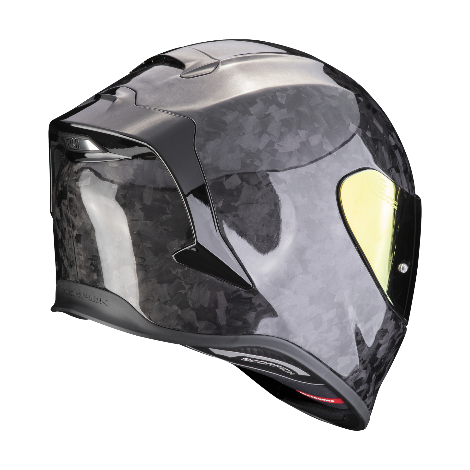 Casque scorpion EXO-R1 EVO CARBON AIR ONYX – Image 3