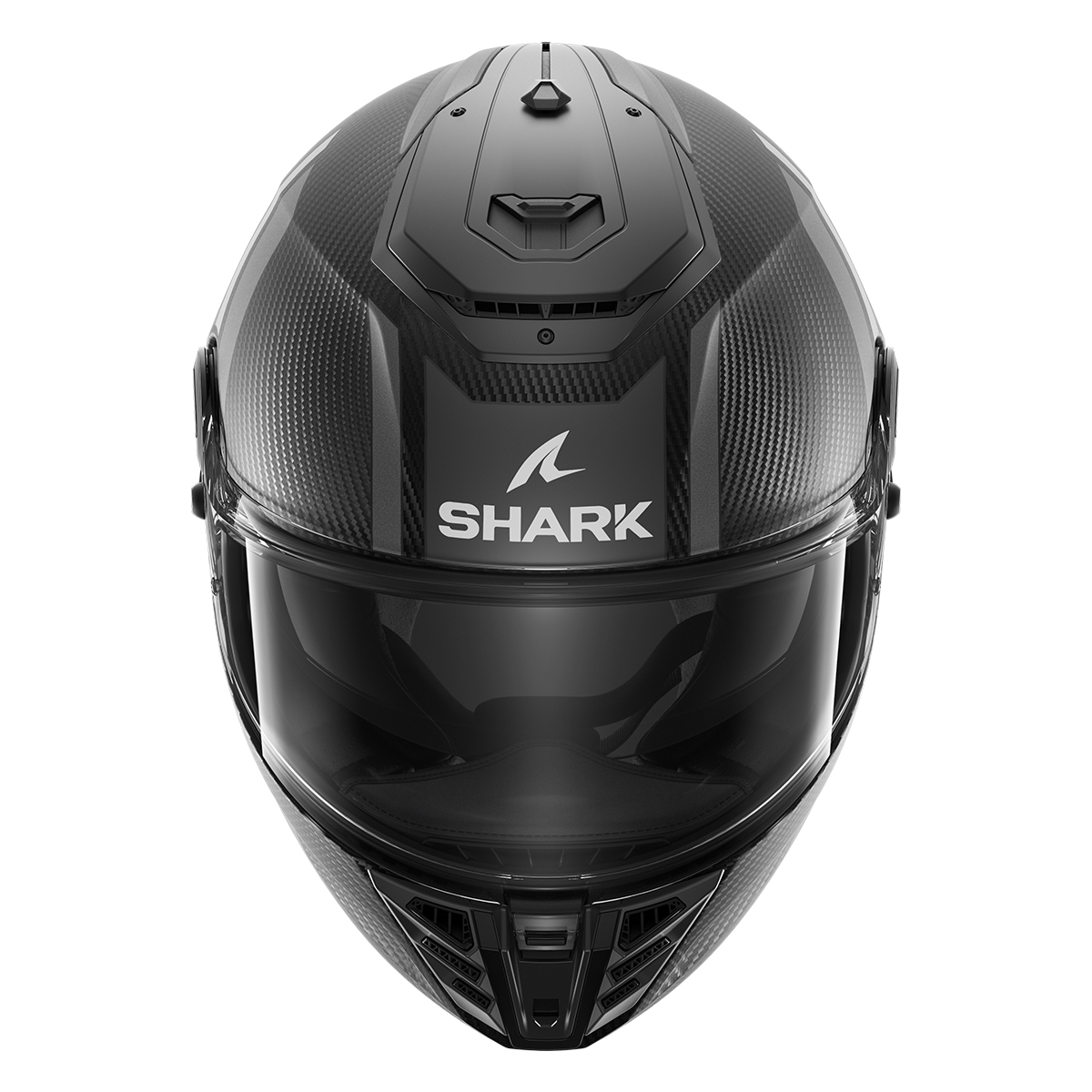 Casque SHARK SPARTAN RS CARBON SHAWN MAT CARBONE ARGENT ANTHRACITE – Image 2