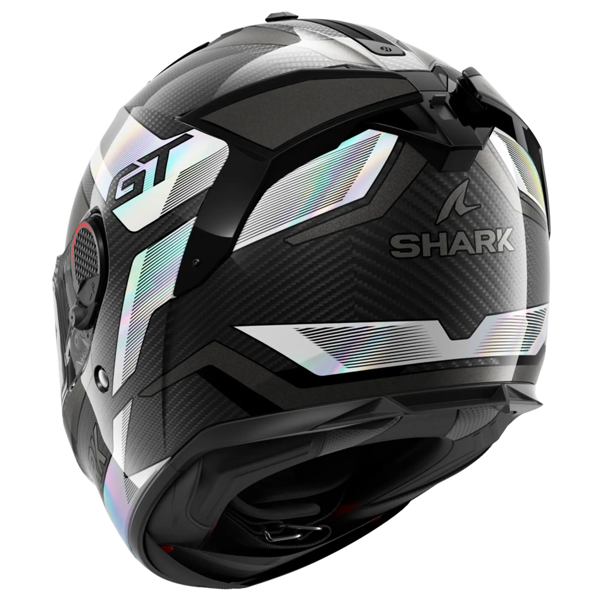 Casque SHARK SPARTAN GT PRO CARBON RITMO GRIS NOIR – Image 2