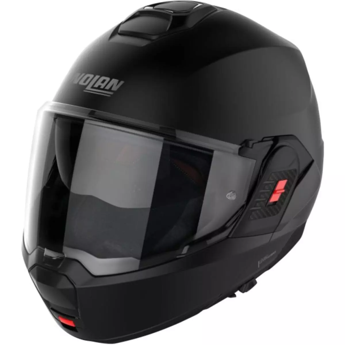 CASQUE NOLAN N120-1 CLASSIC N-COM 10 NOIR Mat – Image 2