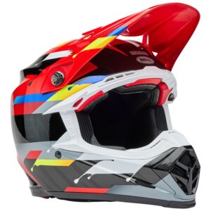 Casque BELL Moto-9S Flex – Renen Nova Gloss Black/Red