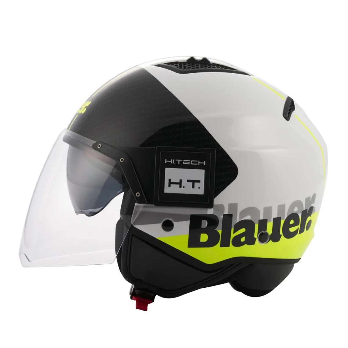 Casque Blauer Bet Urban blanc YELLOW BLACK – Image 2