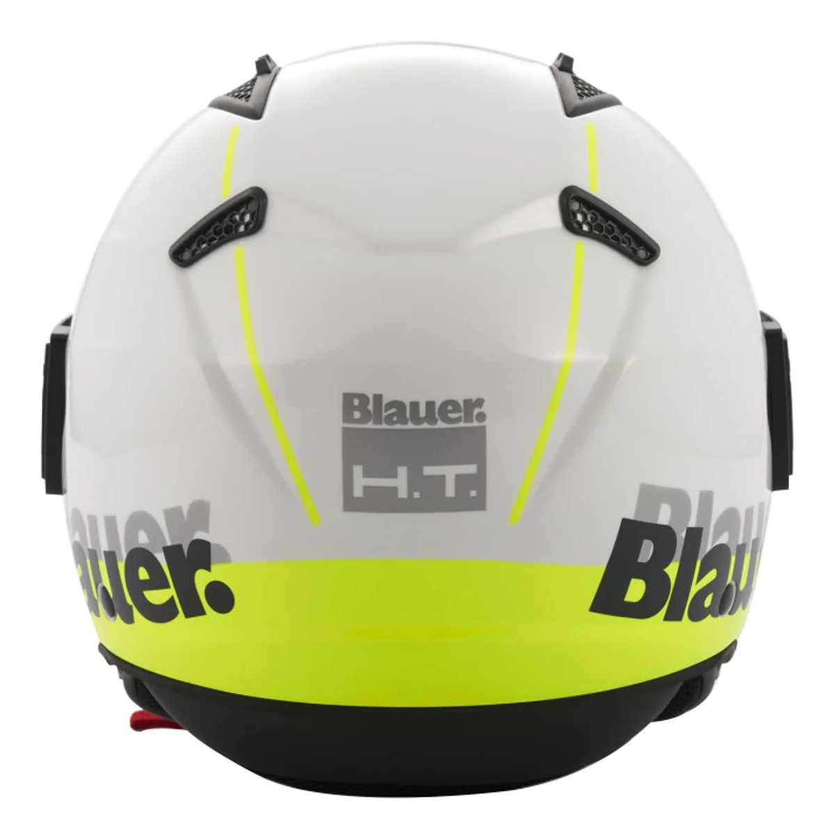 Casque Blauer Bet Urban blanc YELLOW BLACK – Image 4