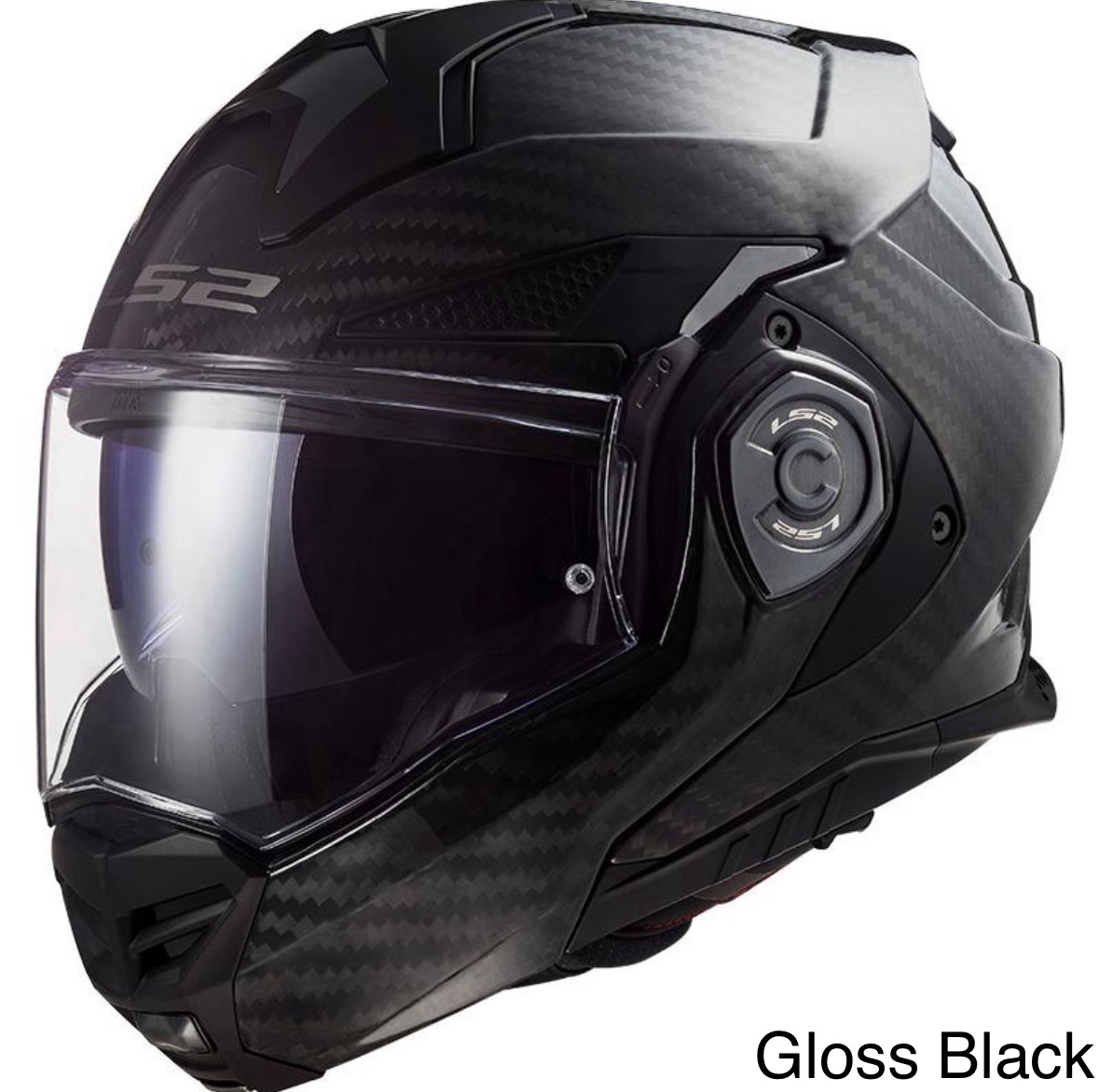 CASQUE LS2 ADVANT X CARBON FF901 SOLID NOIR – Image 3