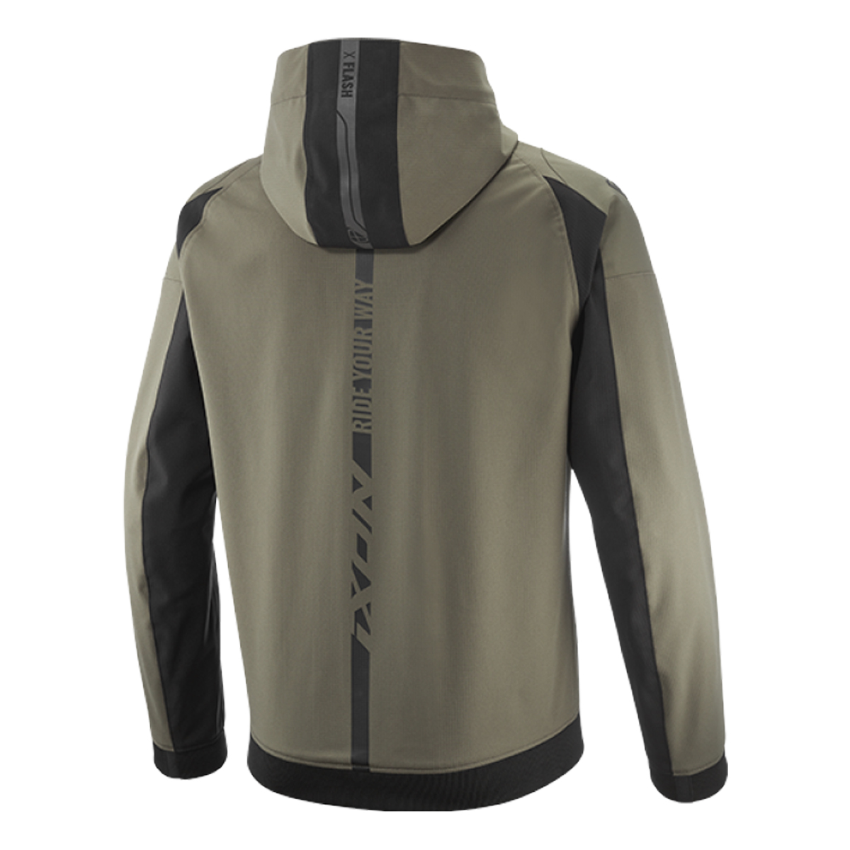 BLOUSON IXON SECTION KAKI NOIR – Image 2