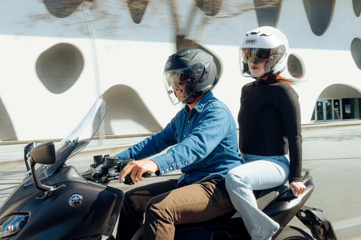 Casque Shoei J-CRUISE 3 Matt Black – Image 4