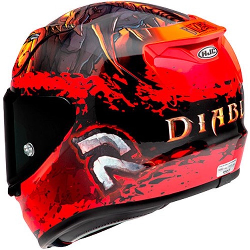 Casque HJC RPHA 12 DIABLO BLIZZARD MC1 – Image 5