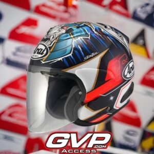 Casque ARAI jet SZ-R Vas EVO PEDROSA SHOGUN Replica