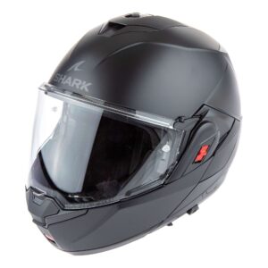 Casque modulable Shark Oxo Blank black mat