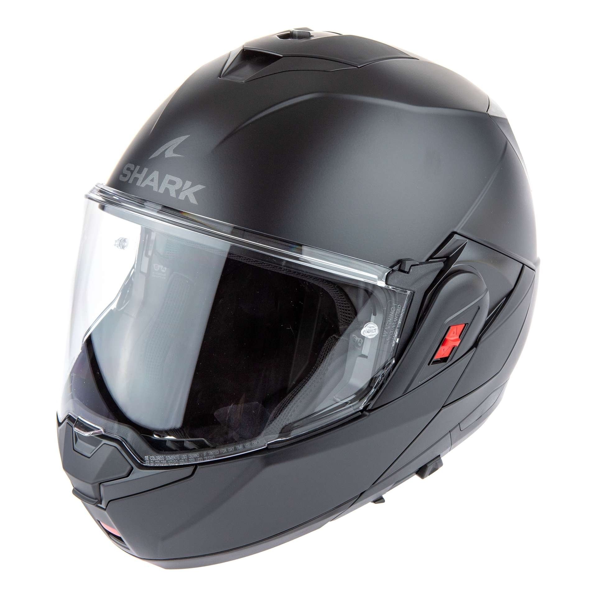 Casque modulable Shark Oxo Blank black mat – Image 2