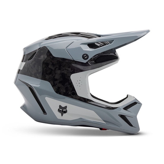 Casque Fox V3 RS Infinite gris – Image 2