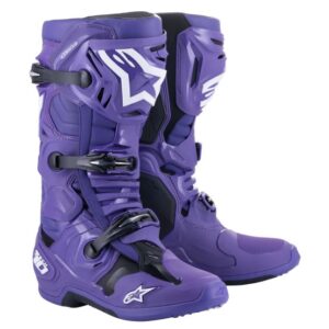 Bottes cross Alpinestars Tech 10 Violet Noir