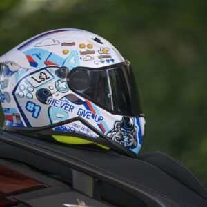 Casque Enfant Ls2 FF812 Kid Next Level Blanc