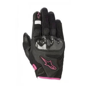 Gants Femme Alpinestars STELLA SMX-1 AIR V2 – Noir / Rose