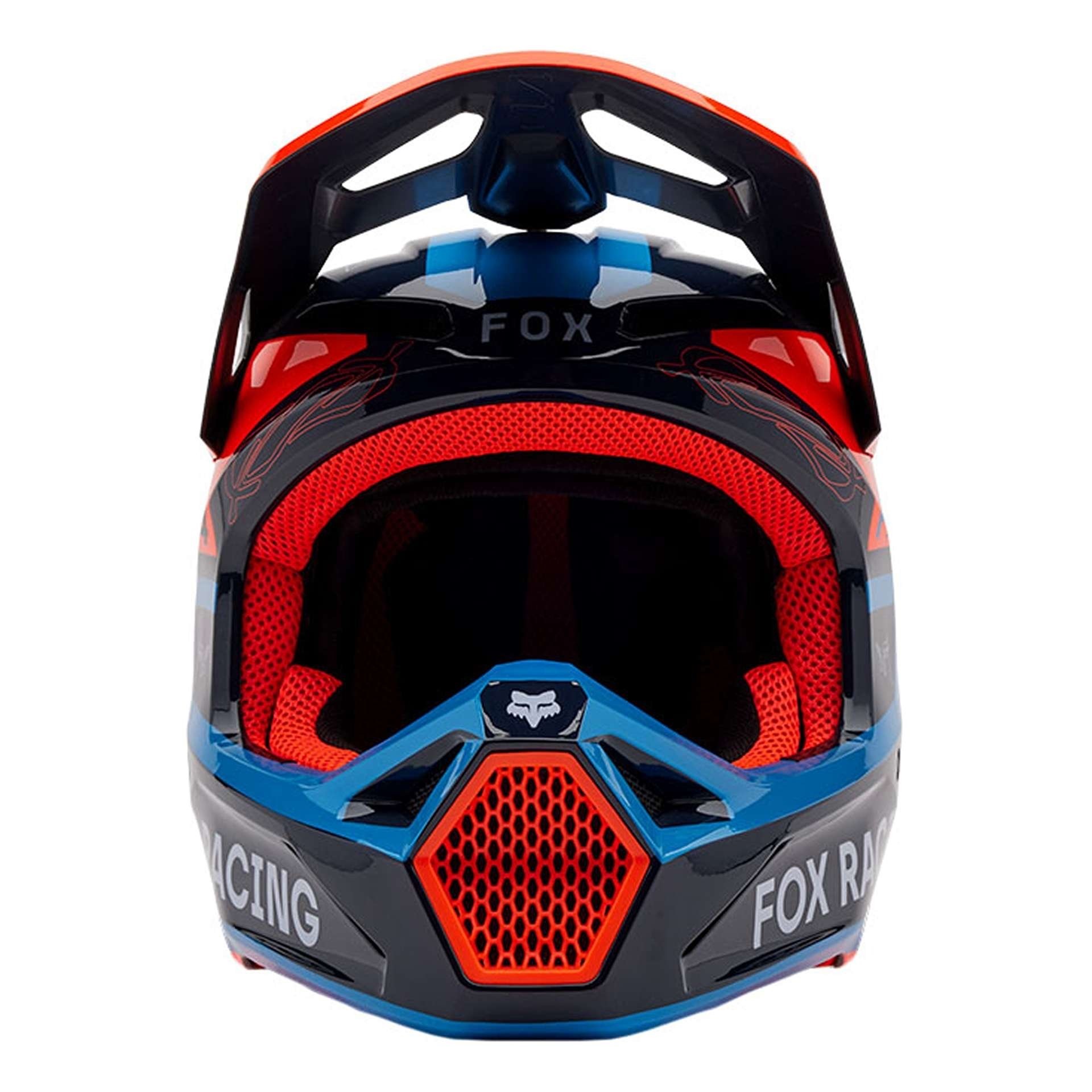 Casque cross enfant Fox Racing Youth V1 Race Spec midnight – Image 3