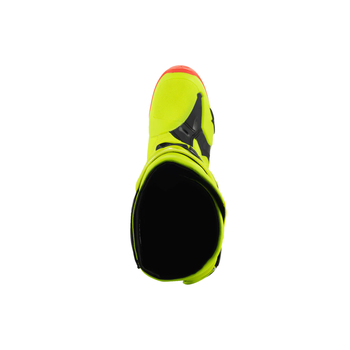 Bottes Tech 10 Alpinestars Jaune fluo Noir Rouge fluo – Image 2