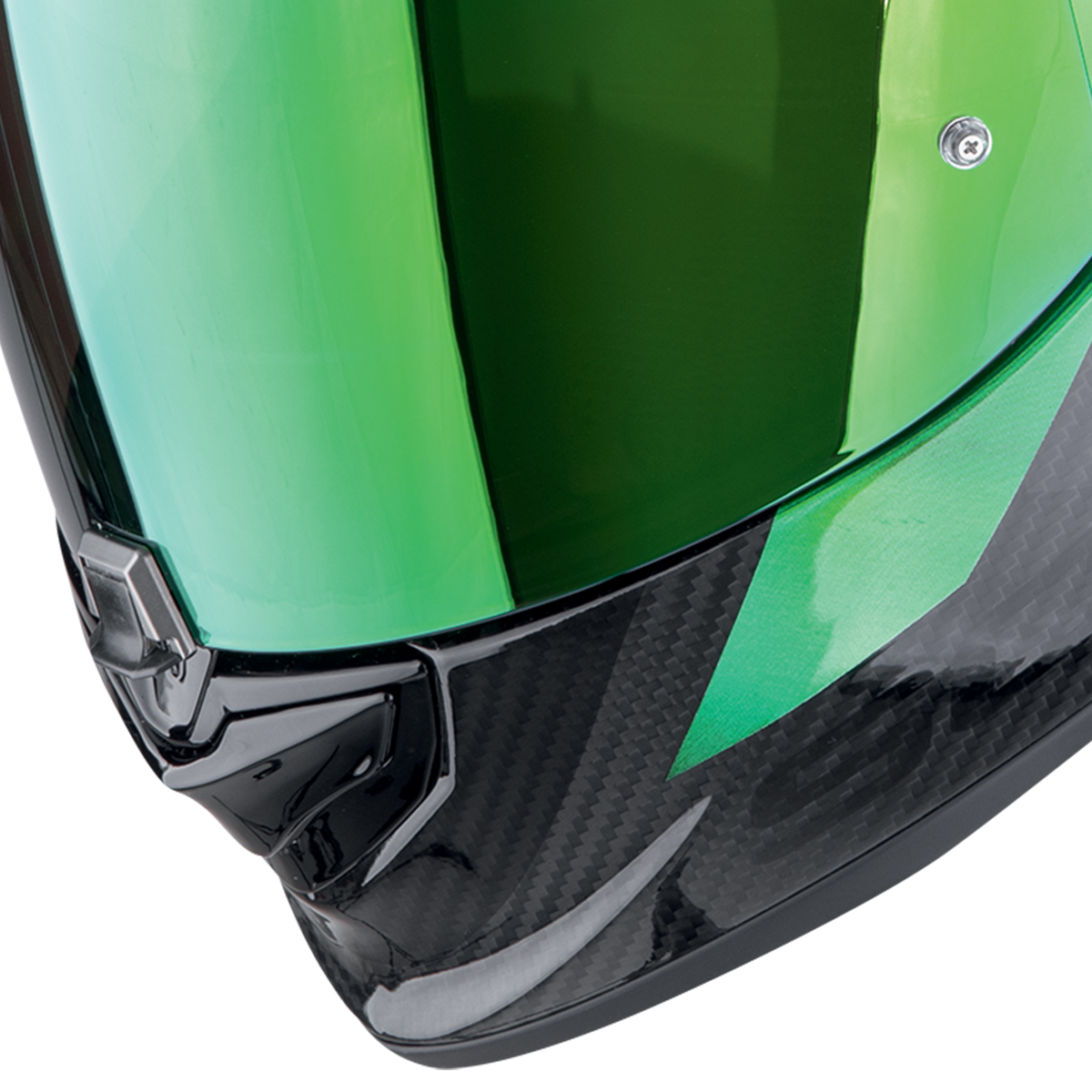 Casque Scorpion Exo 1400 Evo II Carbon Air Platted Black vert – Image 2