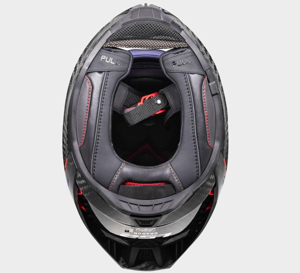 Casque LS2 FF807 DRAGON MAT CARBON – Image 5