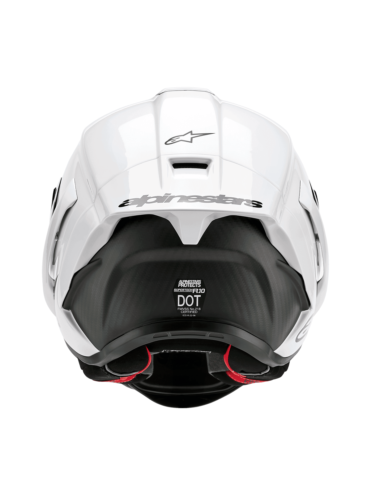 CASQUE ALPINESTARS SUPERTECH R10 WHITE BLACK MATT – Image 5