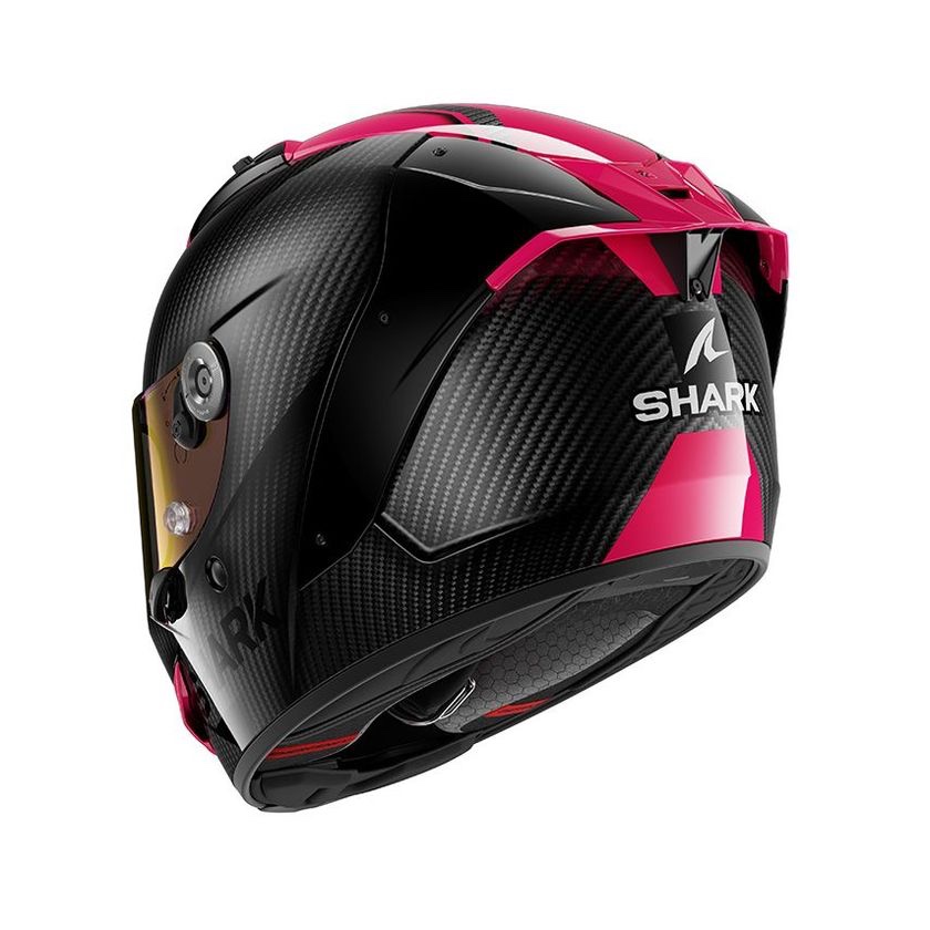 Casque Shark AERON CARBON SKIN Violet Bleu – Image 3