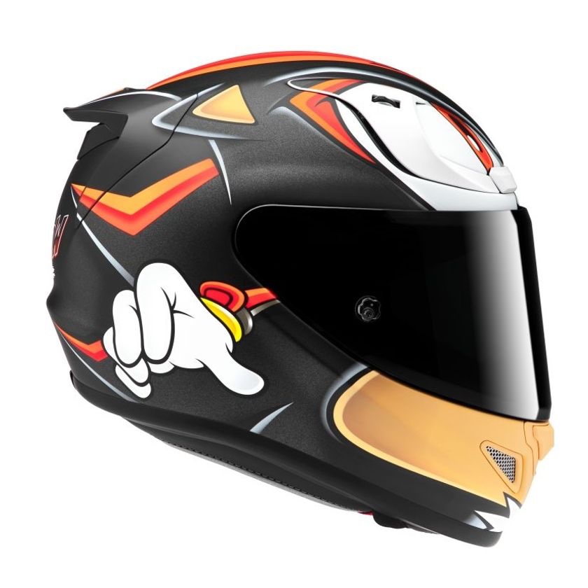 Casque Hjc RPHA 12 SHADOW THE HEDGEHOG Noir / Rouge – Image 3