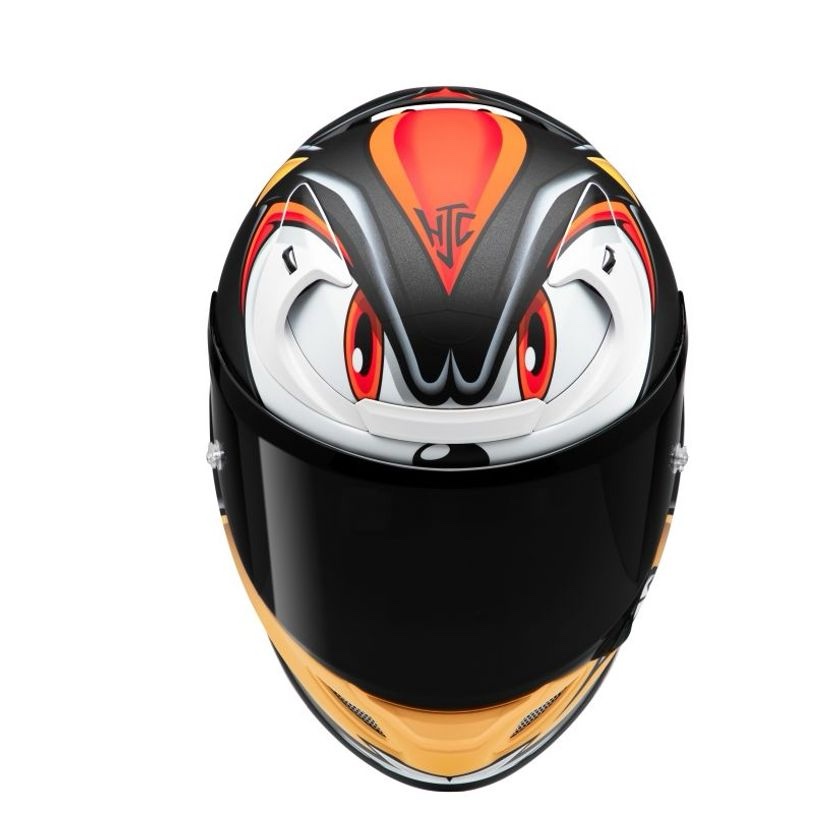 Casque Hjc RPHA 12 SHADOW THE HEDGEHOG Noir / Rouge – Image 4