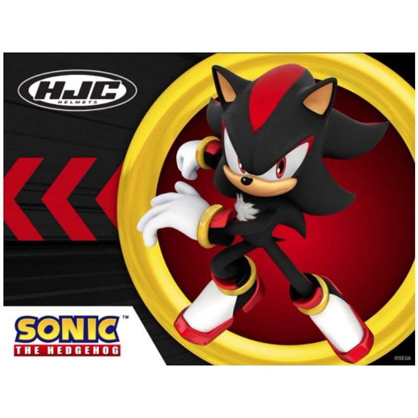 Casque Hjc RPHA 12 SHADOW THE HEDGEHOG Noir / Rouge – Image 5