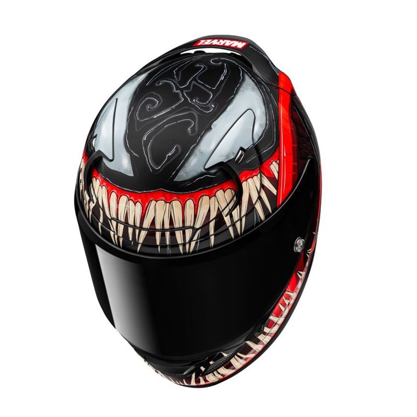 Casque Hjc RPHA 12 VENOM III - Noir Rouge – Image 2