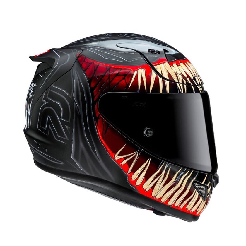 Casque Hjc RPHA 12 VENOM III - Noir Rouge – Image 4