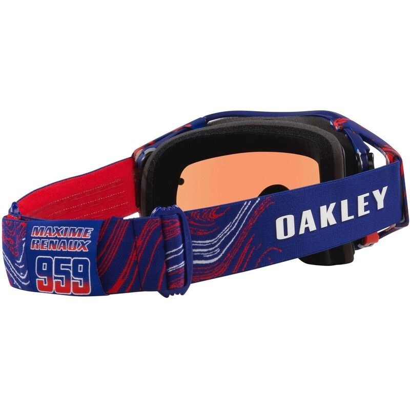 Masque cross Oakley Airbrake MX Renaux Signature Prizm Torch 2025 - Bleu / Rouge – Image 3
