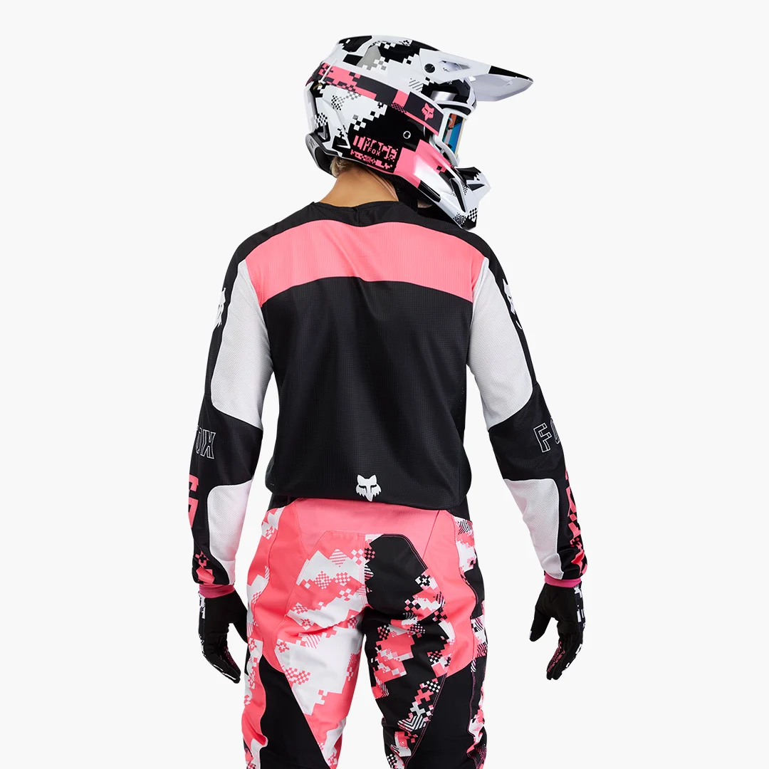 fox maillot 180 Digi Image Black/Pink – Image 2
