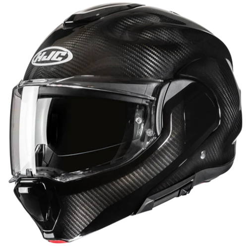 Casque HJC F100 Uni Carbon Noir – Image 5