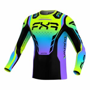 Maillot cross FXR VAPOR 2025 – Noir / Multicolore