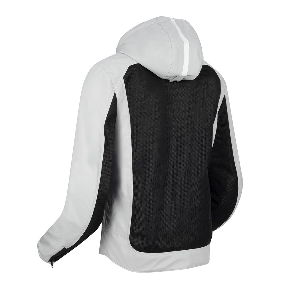 Segura Blouson Natcho Vented Gris Clair / Blanc – Image 2