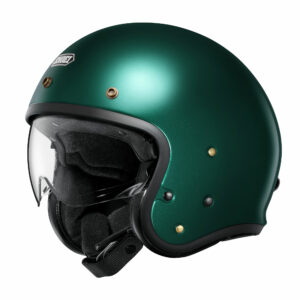 Casque Shoei jet JO2 British Green