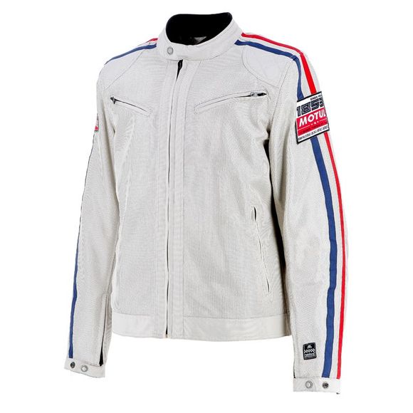 Blouson Moto Helstons RACING AIR MOTUL - Gris – Image 3
