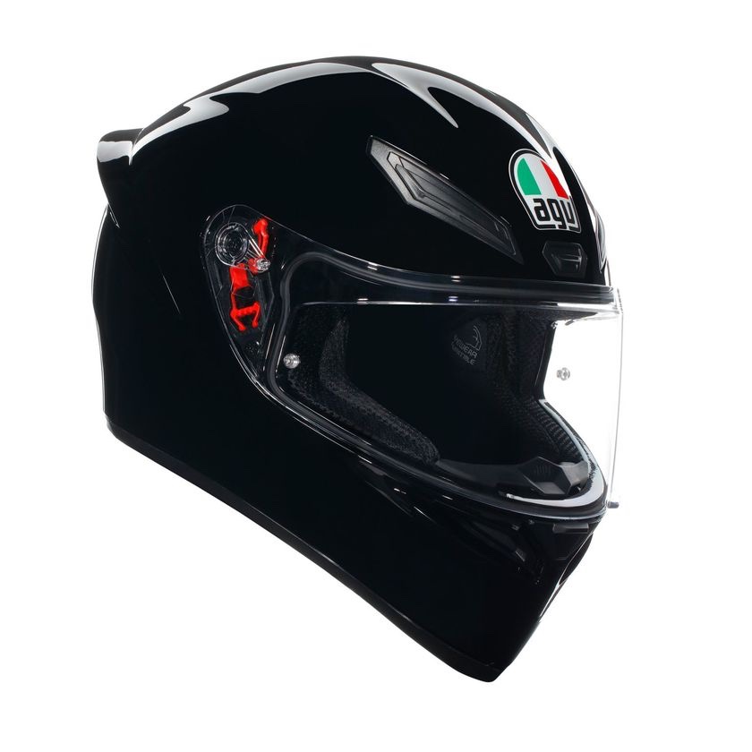 Casque intégral AGV K1 S MONO Noir – Image 4
