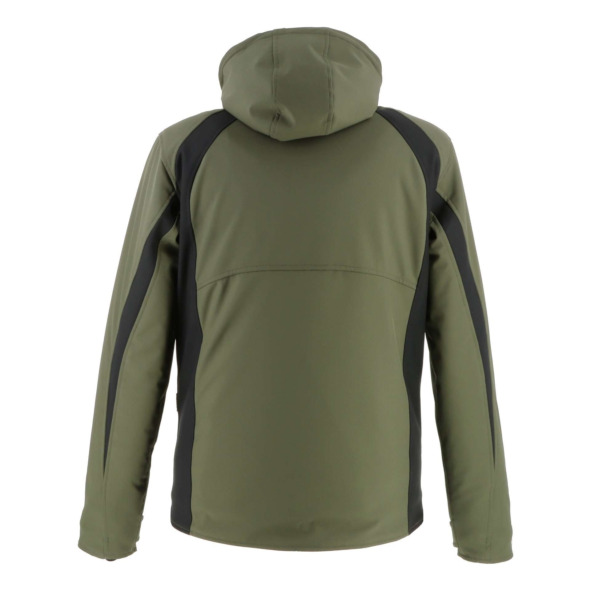 BLOUSON TEXTILE HELSTONS JUMP KAKI/NOIR – Image 2