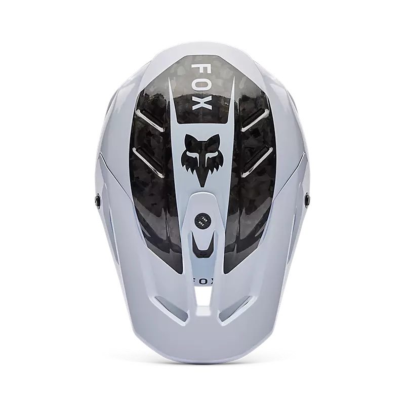 Casque Fox v3 rs fracture blanc – Image 3