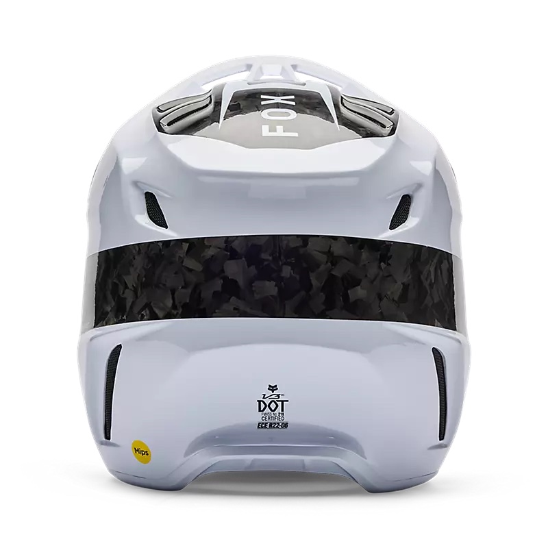 Casque Fox v3 rs fracture blanc – Image 4