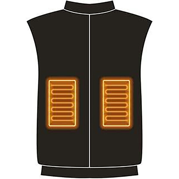 HARISSON Gilet chauffant Active Heat Noir – Image 2