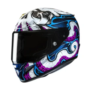 Casque intégral HJC RPHA 12 Kraken MC28 – Bleu / Violet