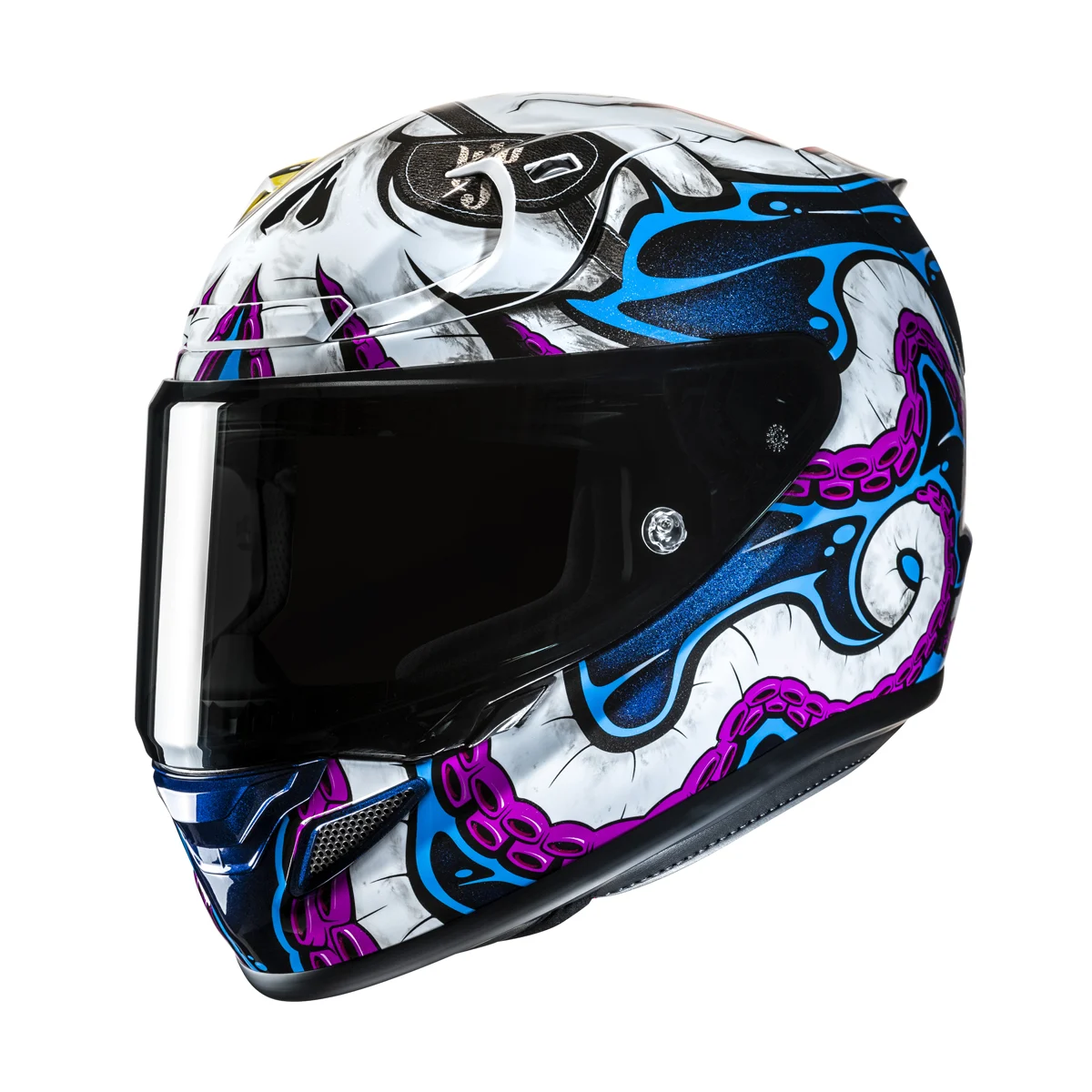 Casque intégral HJC RPHA 12 Kraken MC28 – Bleu / Violet