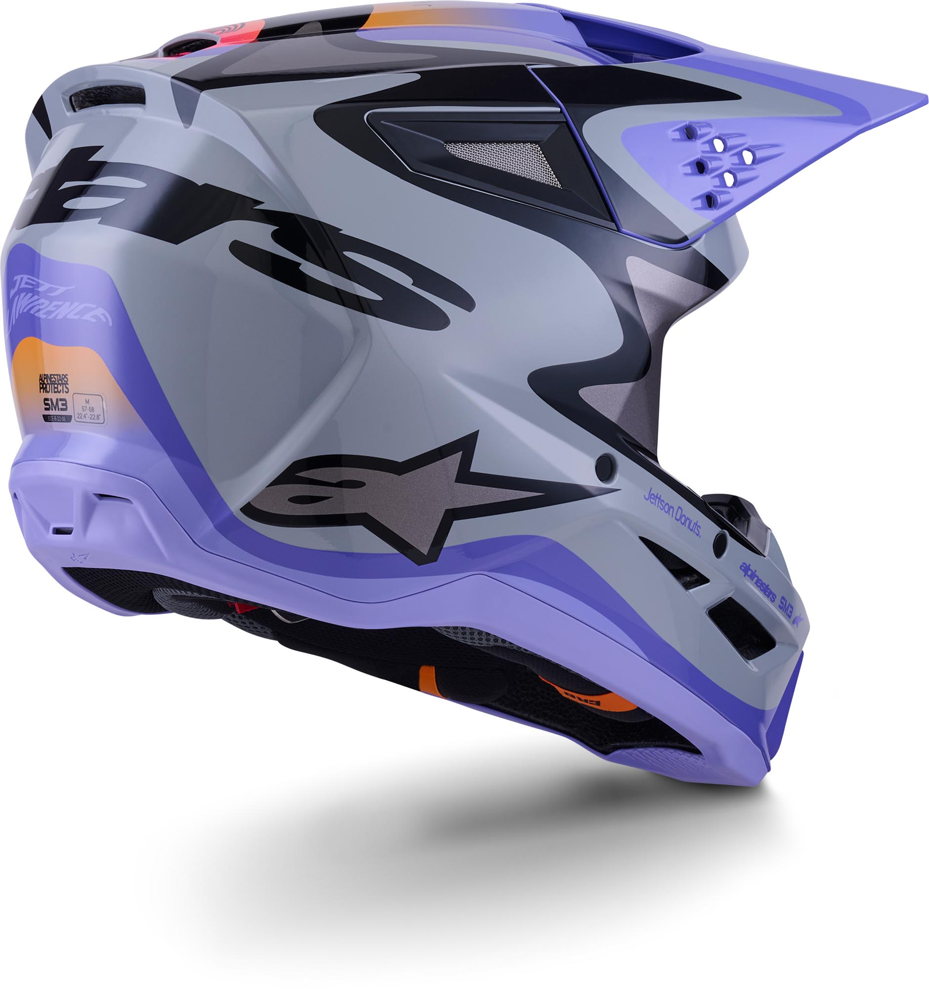 Alpinestars S-M3 Jettson Casque de motocross – Image 2