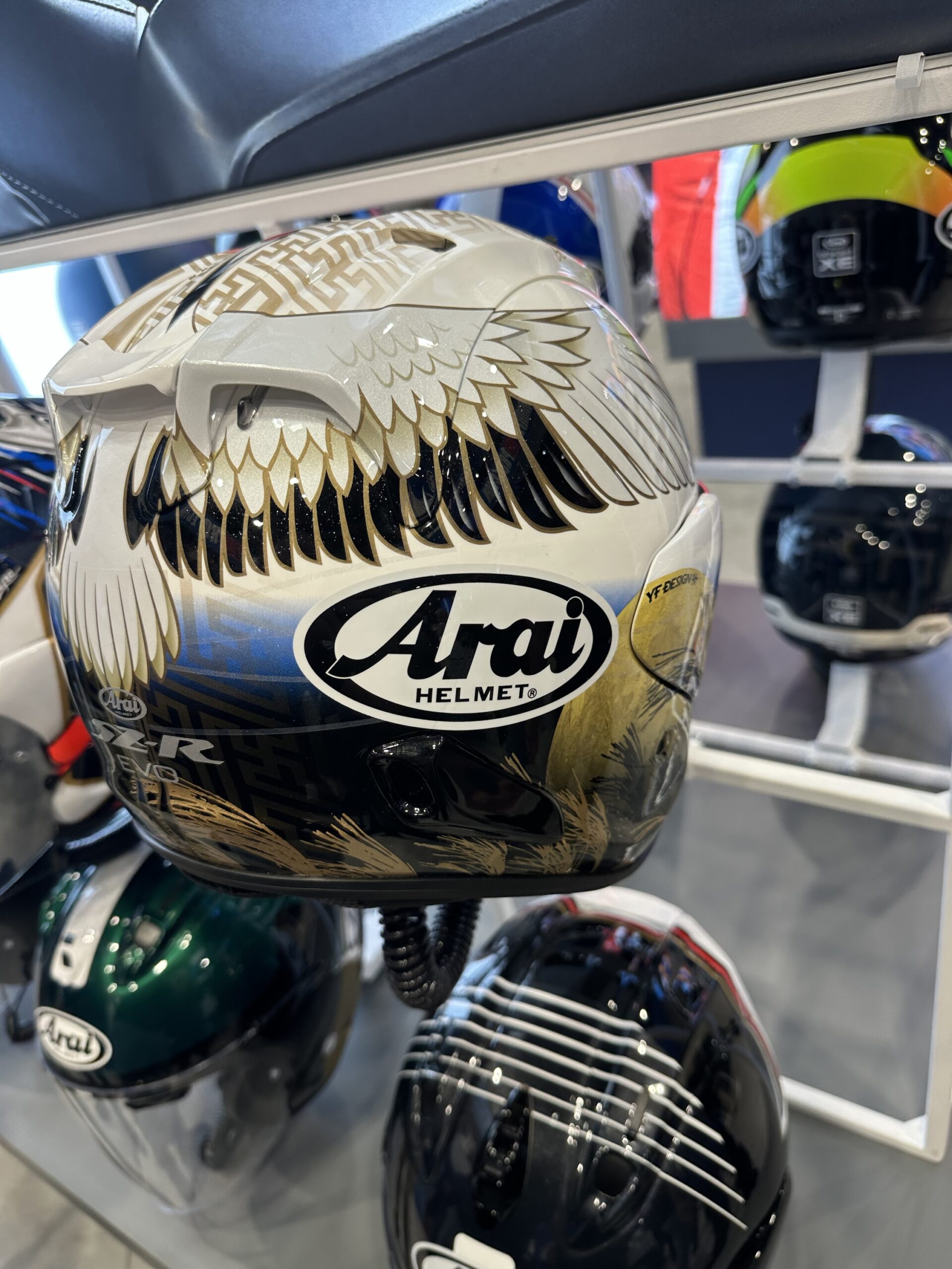 Casque ARAI SZ-R Evo Tsubasa Replica – Image 3