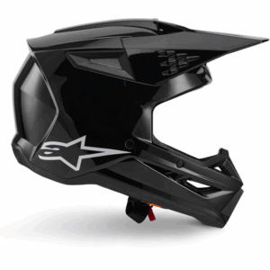 ALPINESTARS Casque S-M3 Solid Noir Brillant