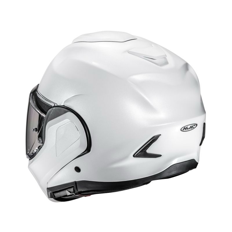 Casque modulable HJC F100 UNI Blanc – Image 3