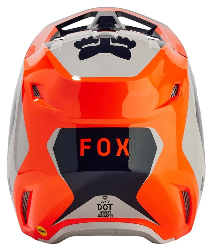 Casque Fox V1 Nitro Flo orange – Image 3