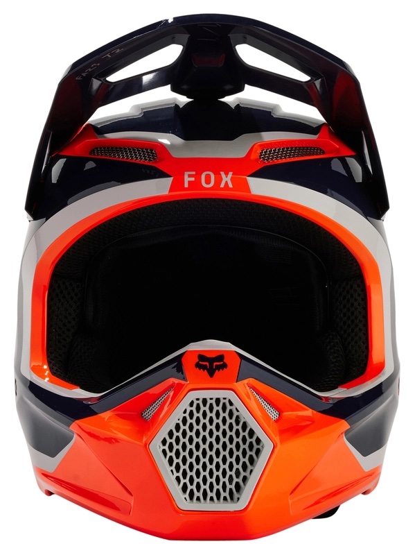 Casque Fox V1 Nitro Flo orange – Image 4
